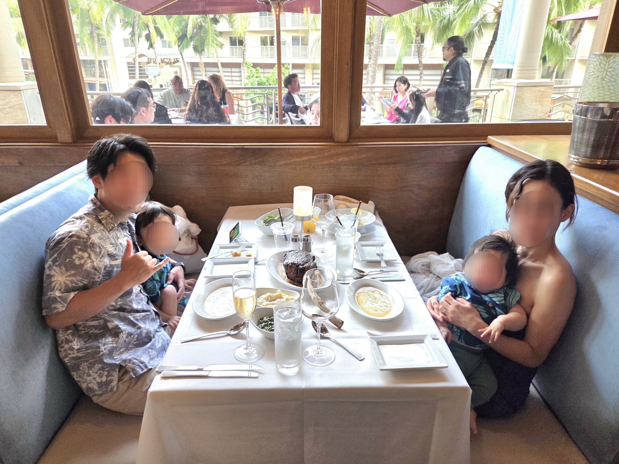 誕生日にルースズ・クリスで食べた料理